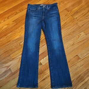 Signature by Levi Strauss Women's Dark Blue Boot Cut Jeans